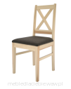 Krzesła i ławki sosnowe