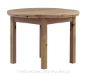 Stół okrągły rozkładany Modern sosnowy (103/150) MD